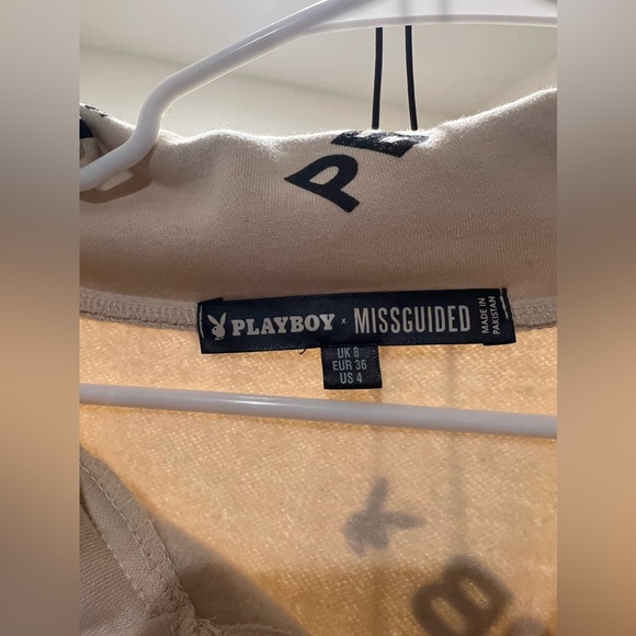 Missguided Playboy Zip Up - Picture 2 of 3